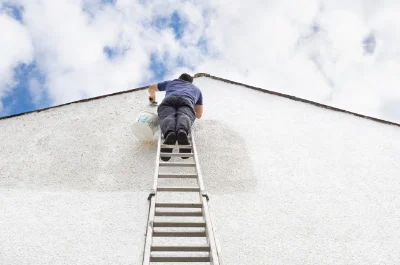 Peinture extérieure à Sainte-Christie — façades et ravalement